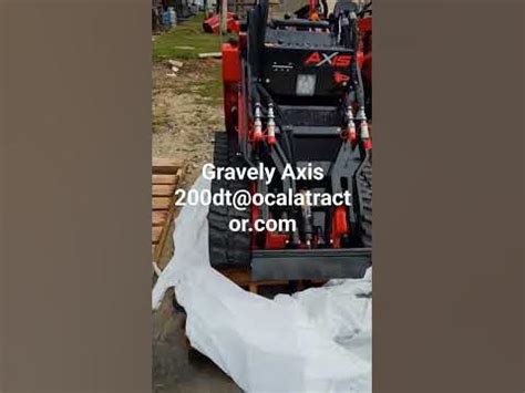 Gravely AXIS 200 DT Mini Skid Steer: The Ultimate Multi